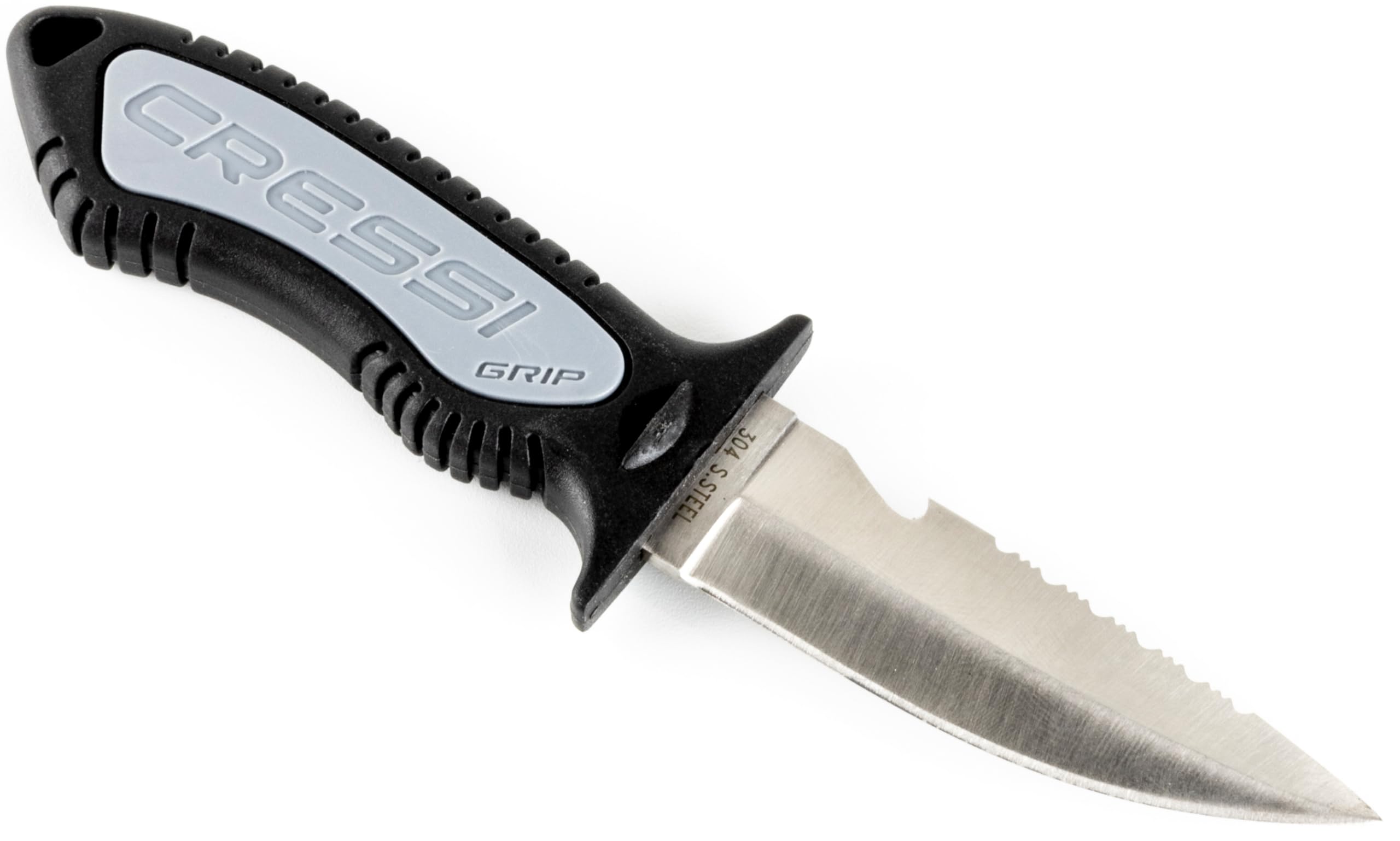 Cressi Grip Small Scuba Knife Regular Tip Steel