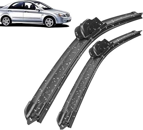 Limpiaparabrisas delantero para Kia Cerato Sephia Spectra 2003-2008 24+16 pulgadas Limpiaparabrisas