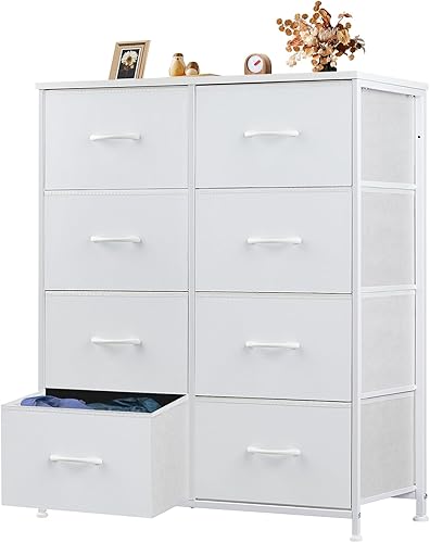 Miniatura 30 de OLIXIS Organizadores de almacenamiento de 9 cajones, organizadores de armario y almacenamiento para ropa, cajón de almacenamiento de tela para sala