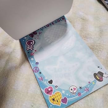 Amazon.co.jp: 平成レトロ メモ帳 ドクロ : 文房具・オフィス用品