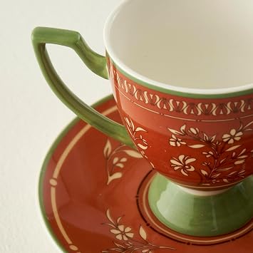 Bella Maison Ethnic 2'Li Kahve Fincanı Seti (90 Cc)