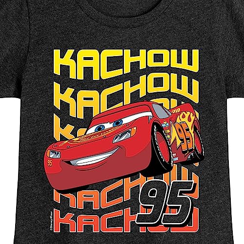 Disney - Cars - KACHOW 95 - Toddler and Youth Girls Short Sleeve Graphic T-Shirt3