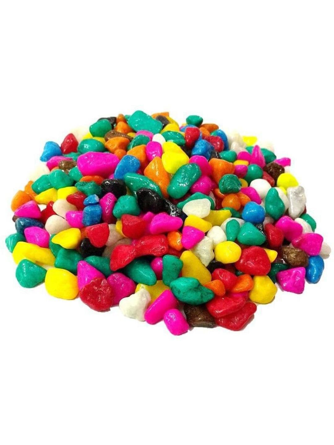 1st Time Décor Pebbles/Stone for Home Decoration, Pots, Garden, Showcase, Plant Vase, Multicolor, WT. 450 gm- S8-image-23