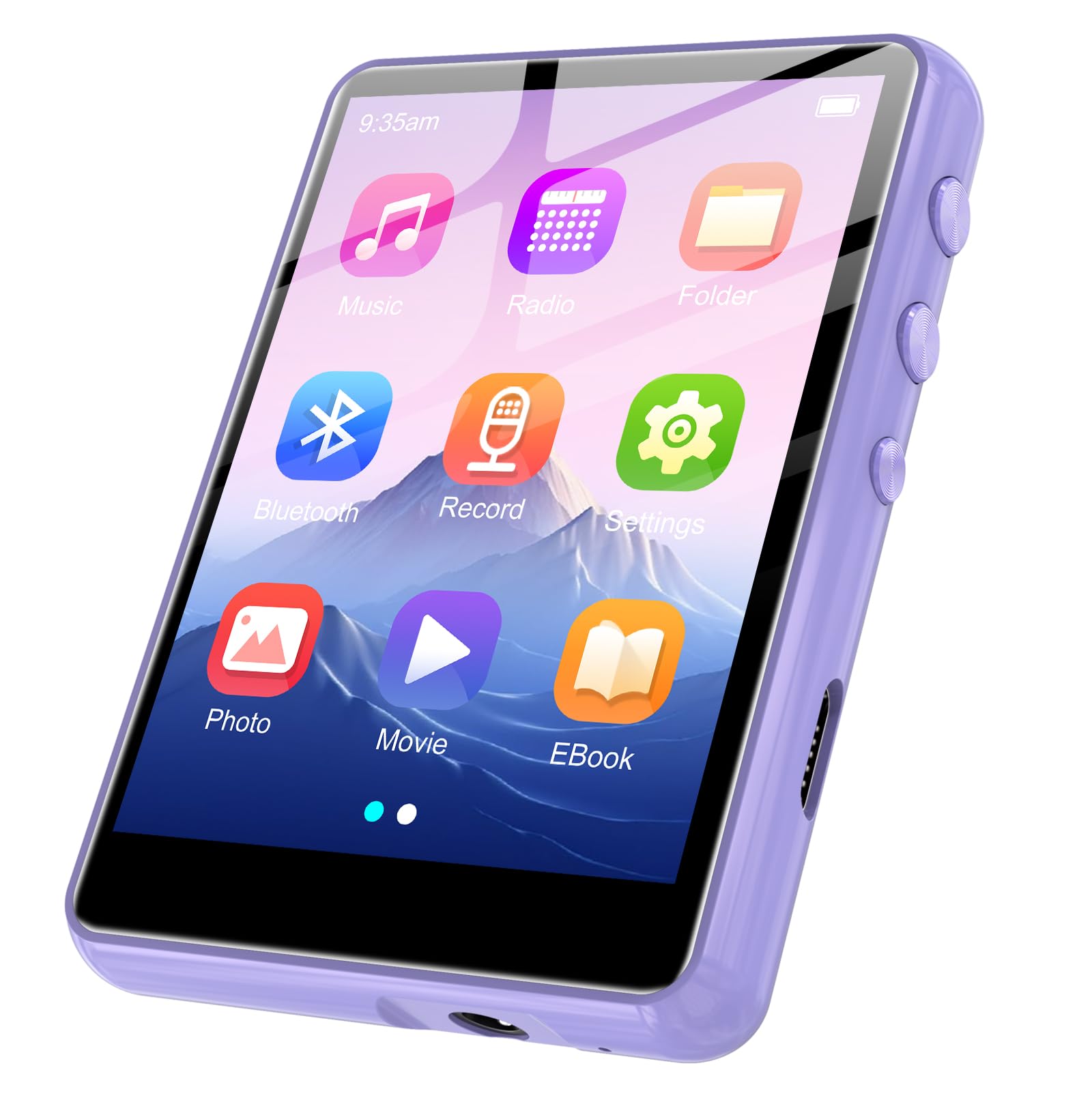 Amazon.com: 128GB MP3 Player with Bluetooth 5.4, 2.4
