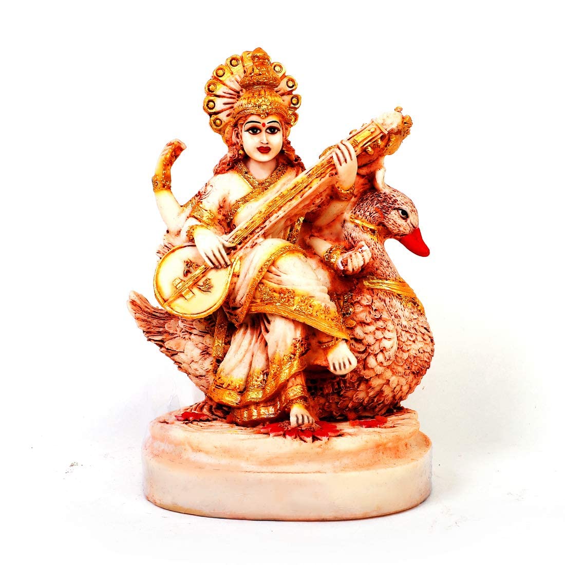 Idole Saraswati pour Pooja et décoration spirituelle de la maison