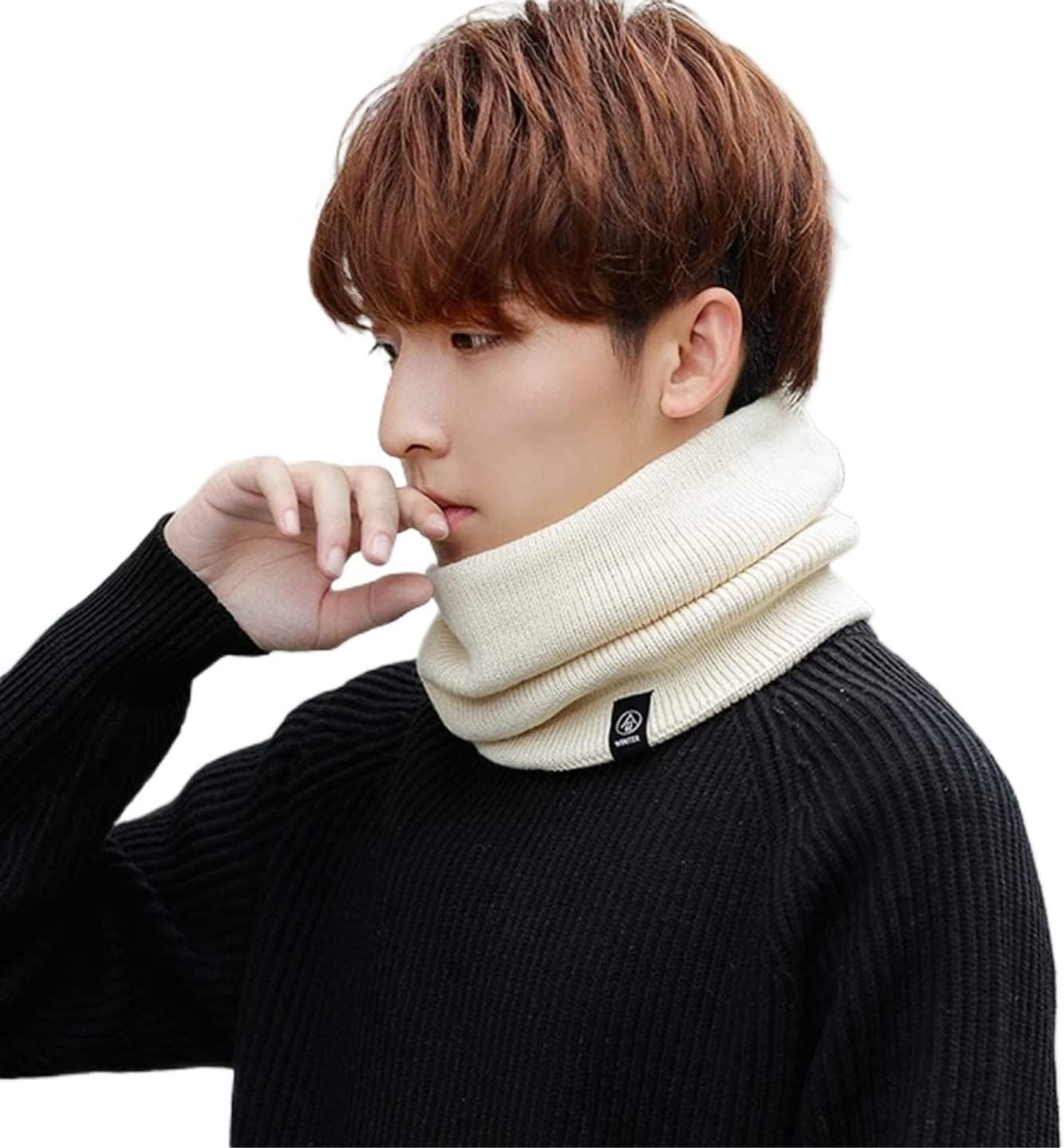 Scarf Winter Warm, Soft, Cold Weather Scarves Neck Winter Warmer Windproof For Men For Outdoor Scarf Classic Design