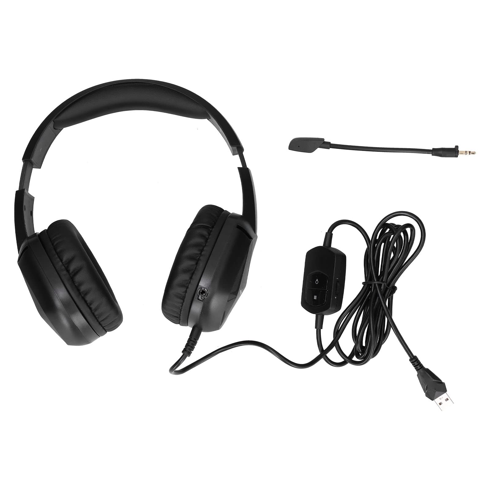 Gaming Headset Wired Stereo Headphones with Microphone for PCs Cell Phones Laptops /1145-image-34