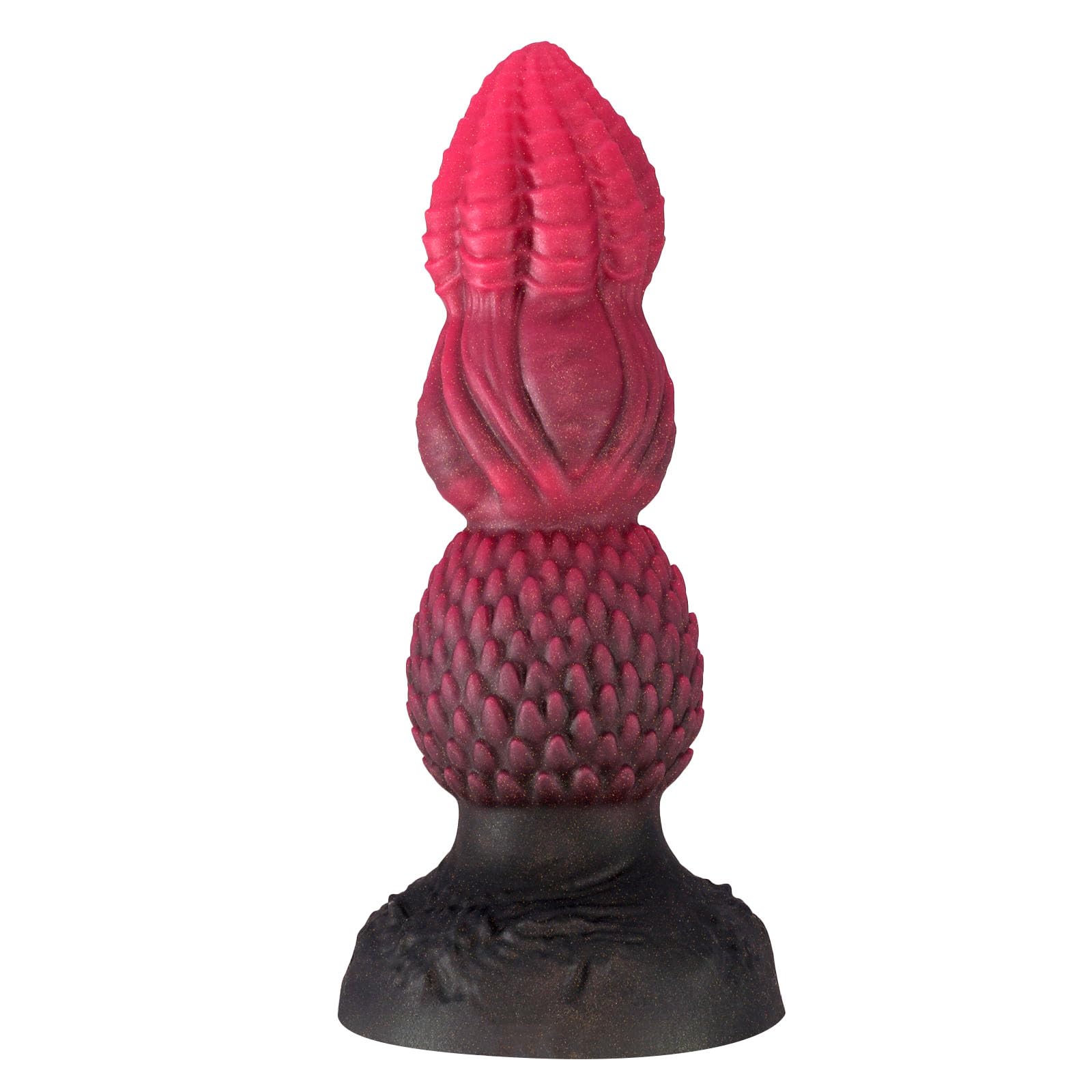 3 4 Diameter Huge Thick Dildo 11 4 in Monster Fantasy 3 Knots Dildo Rose Red Anal Beads