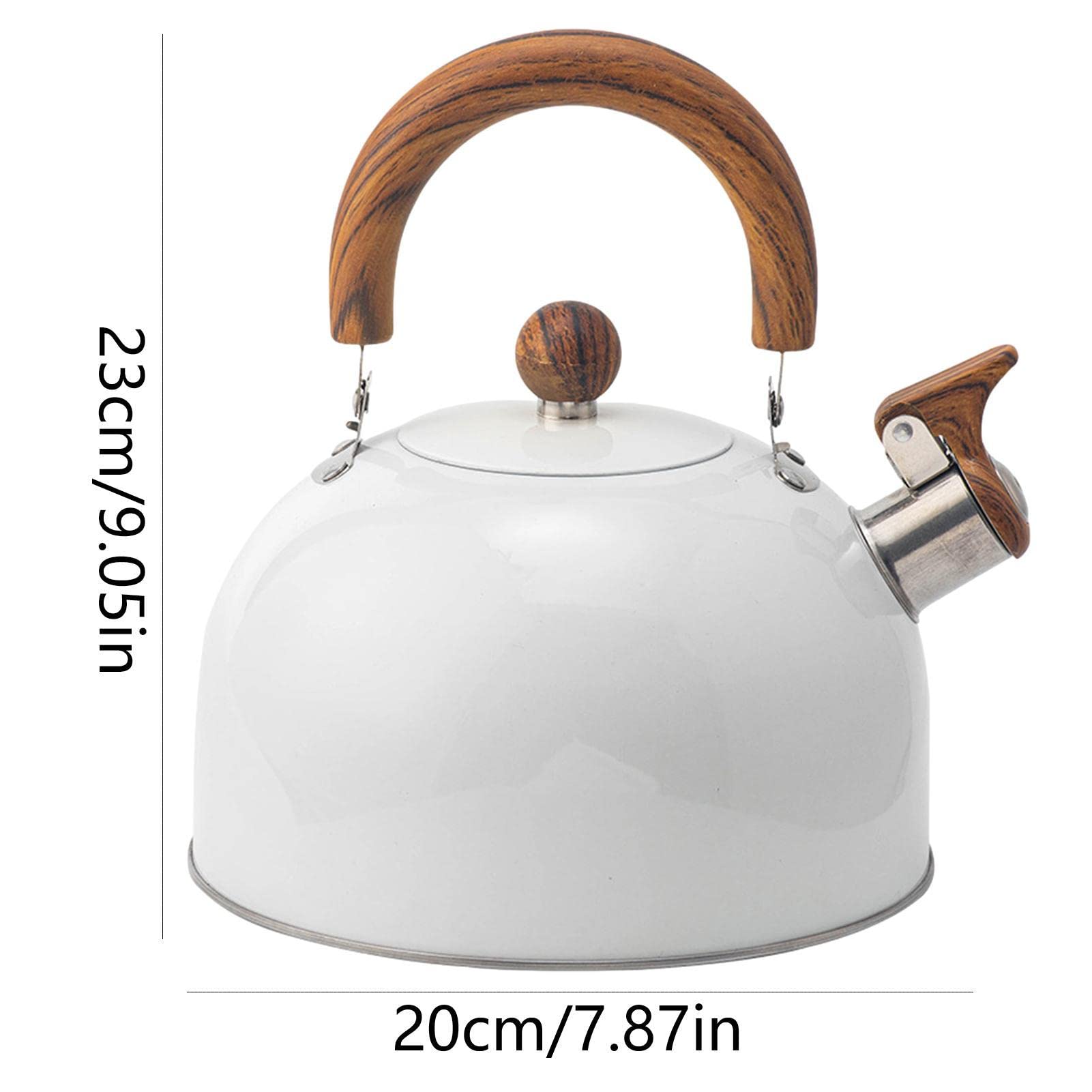 Czajnik z gwizdkiem Czajnik z gwizdkiem ze stali nierdzewnej 3 l do kuchenki gazowej Tradycyjny czajnik na kuchenkę z gwizdkiem Czajnik kempingowy Czajnik z gwizdkiem Dzbanek do kawy Idealny do użyt