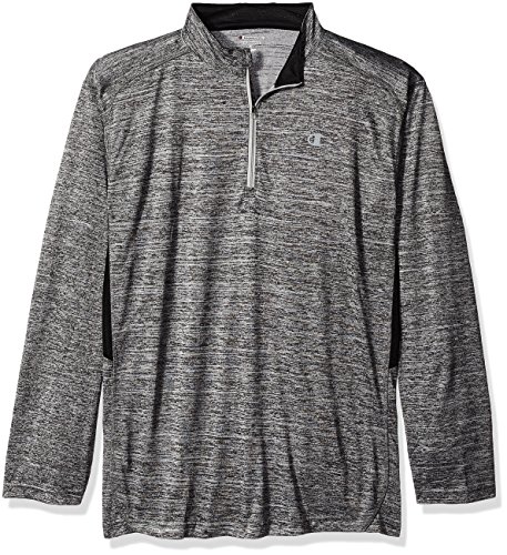 Champion Men's Big and Tall 1/4 Zip Pullover with Lc C