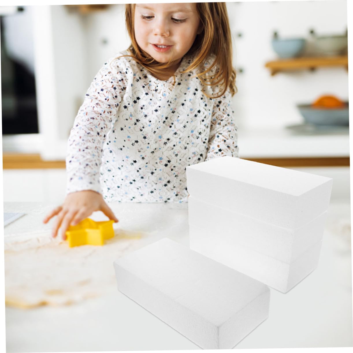 Lot De 12 Tubes De Mousse De Polystyrène De 15 Cm Pour