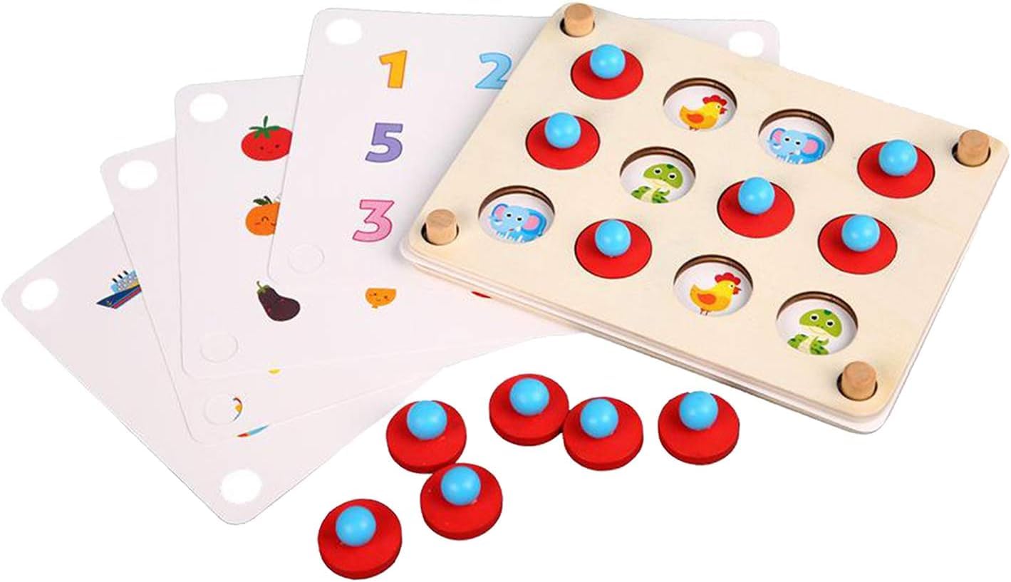 See full amazon price history chart for Tiny Toys Wooden Memory Board Game Travel Games with 10 Cards for 2-8 Years Boys & Girls Tiny Toys Wooden Memory Board Game Travel Games with 10 Cards for 2-8 Years Boys & Girls (B0CGVLXQDX) Amazon Price History, Amazon Price Tracker