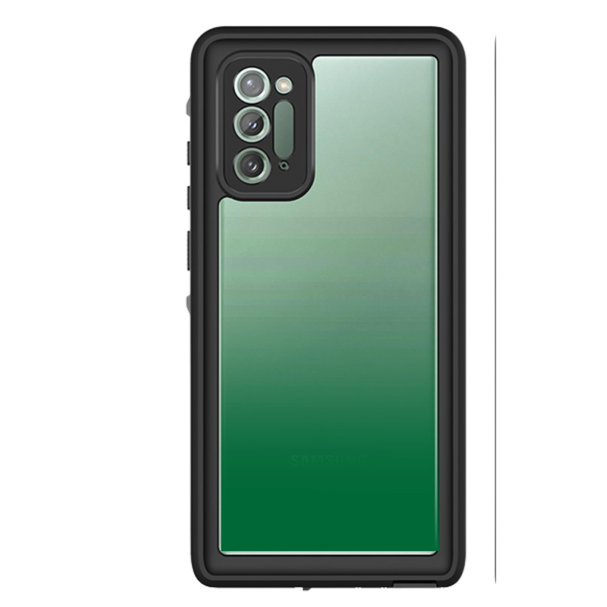 Waterproof Case Compatible for Galaxy Note 20-IP68 Dustproof, Shockproof, Full-Body Protection with Built-in Screen Protector-Supports Wireless