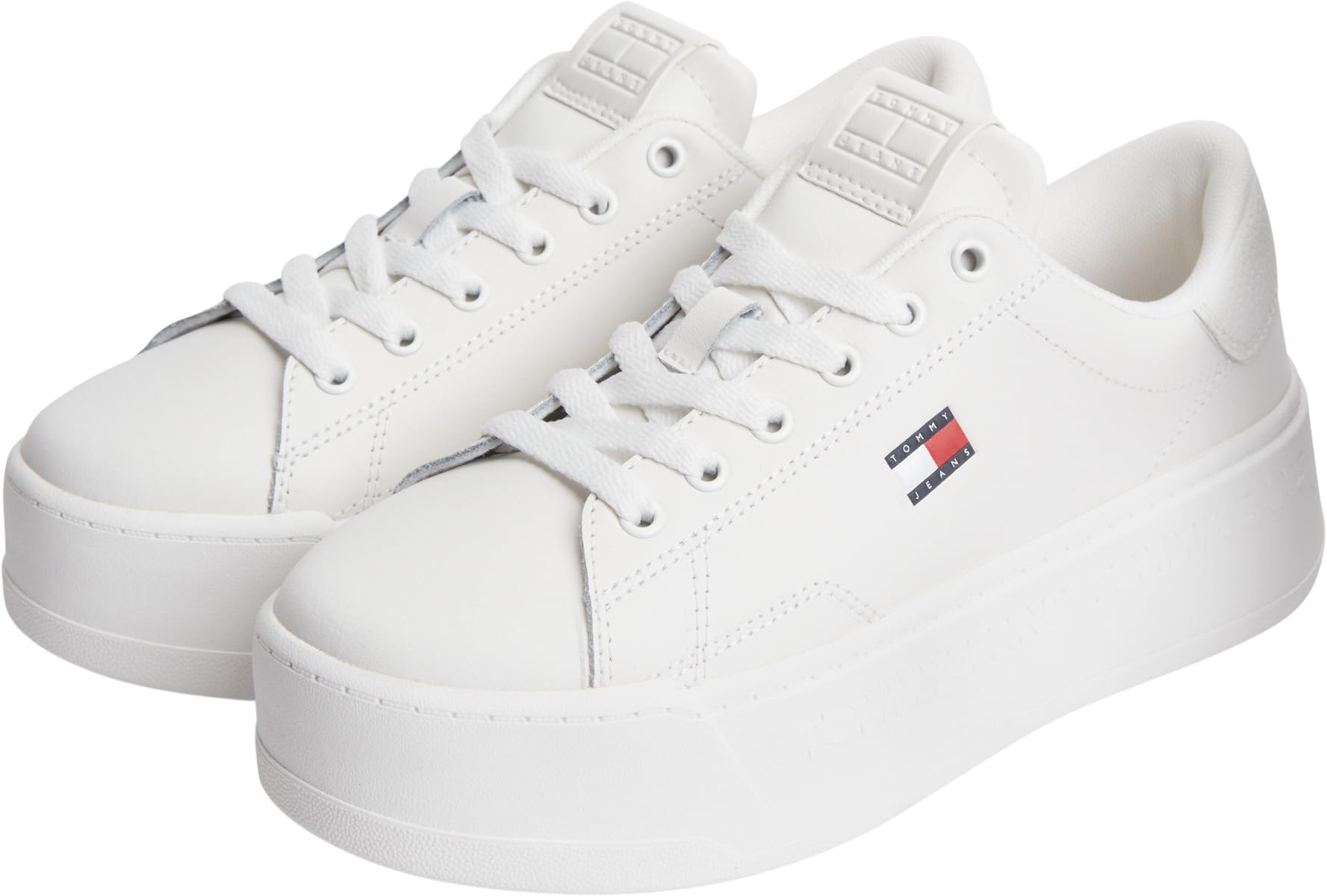 Tommy Jeans Kobiety Tjw Script Cupsole Flatform En0en02961Niski top