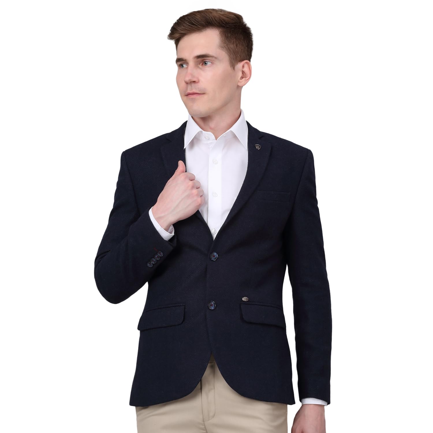 cantabil Self Design Full Sleeves Notch Lapel Formal Blazer for Men | Formal Blazer for Men | Men Blazer for Formal (P_MBZF00160)-picture-33