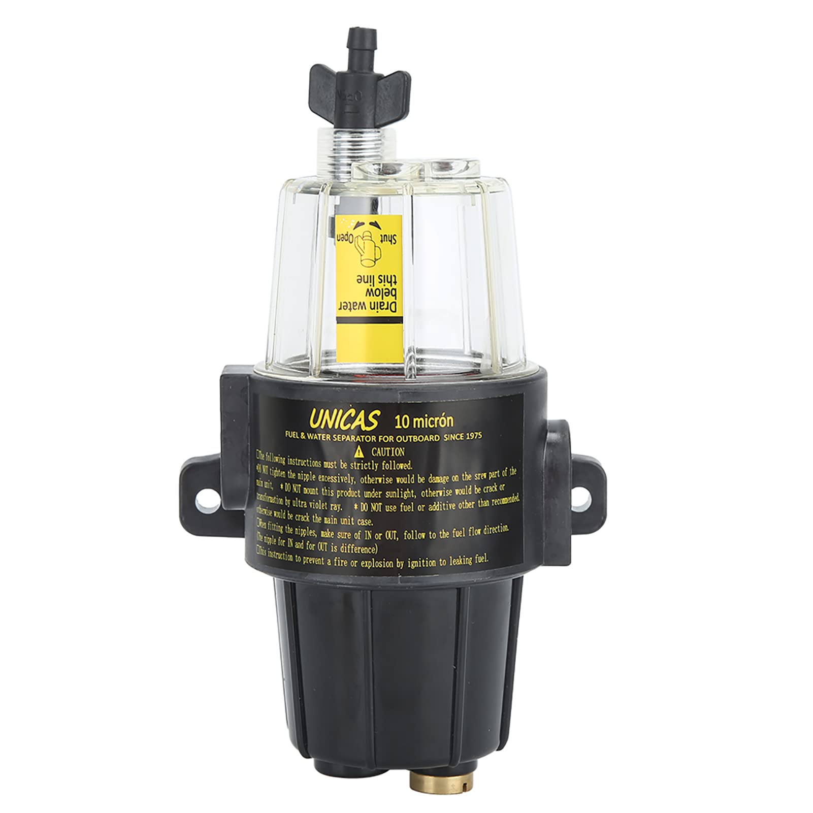 Filtro Carburante Gruppo Separatore Acqua Olio per Motore Fuoribordo UF-10K
