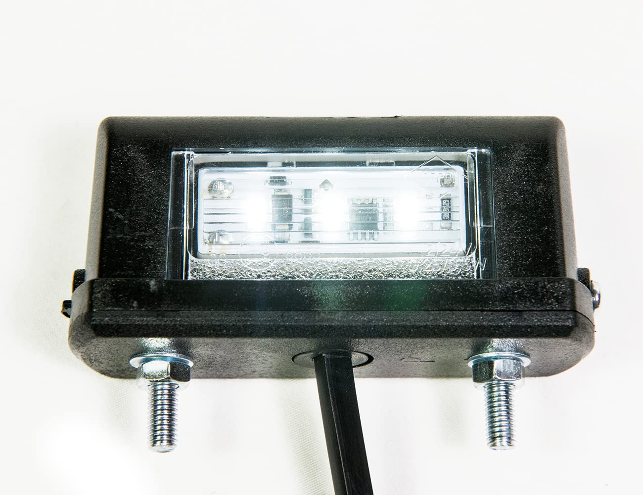 Luz Matricula Tsadeer 4 Piezas 12V 6 SMD LED Luz De Placa De MatríCula Luz Matricula Remolque