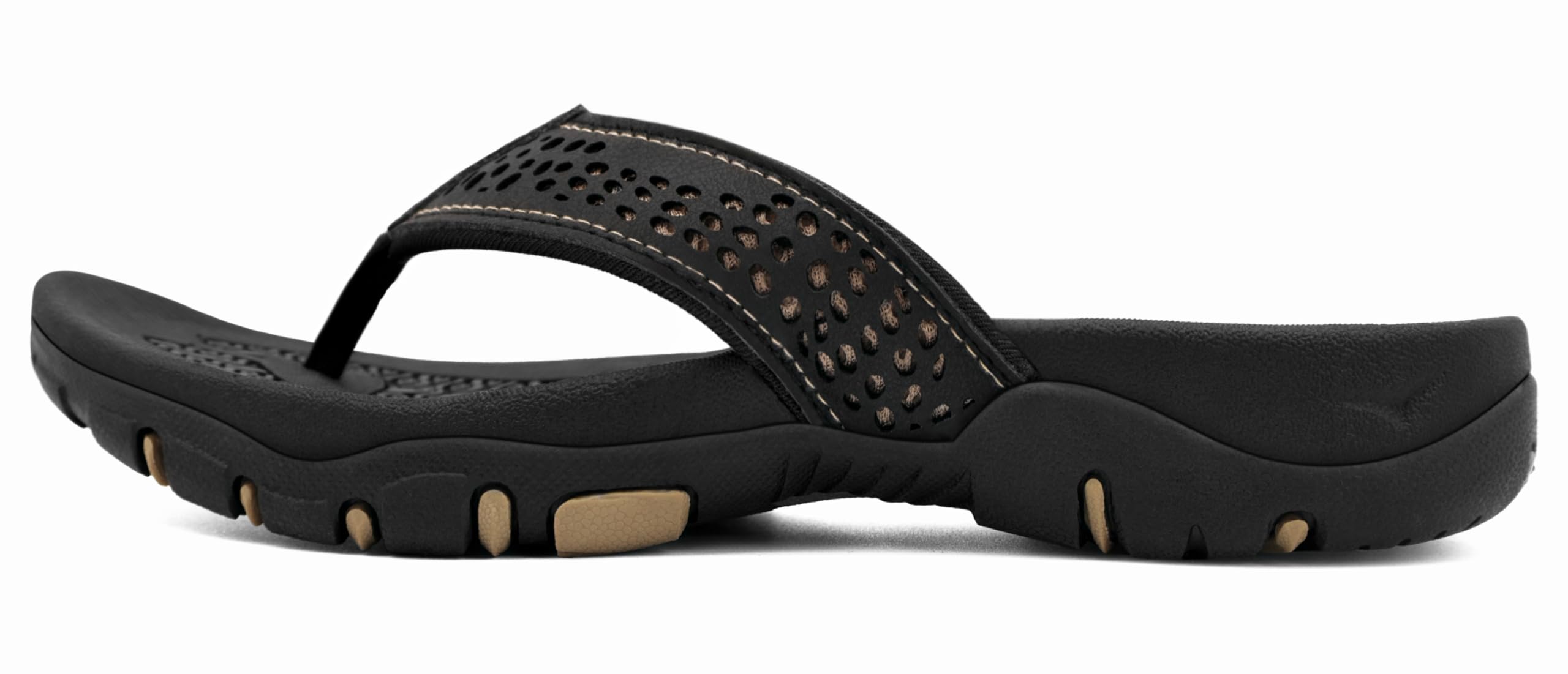 ChayChax Infradito Uomo Scarpe da Spiaggia e Piscina Antiscivolo Sandali Sportivi Pantofole Ciabatte da Mare Gomma Suola per Sostegno dell'Arco