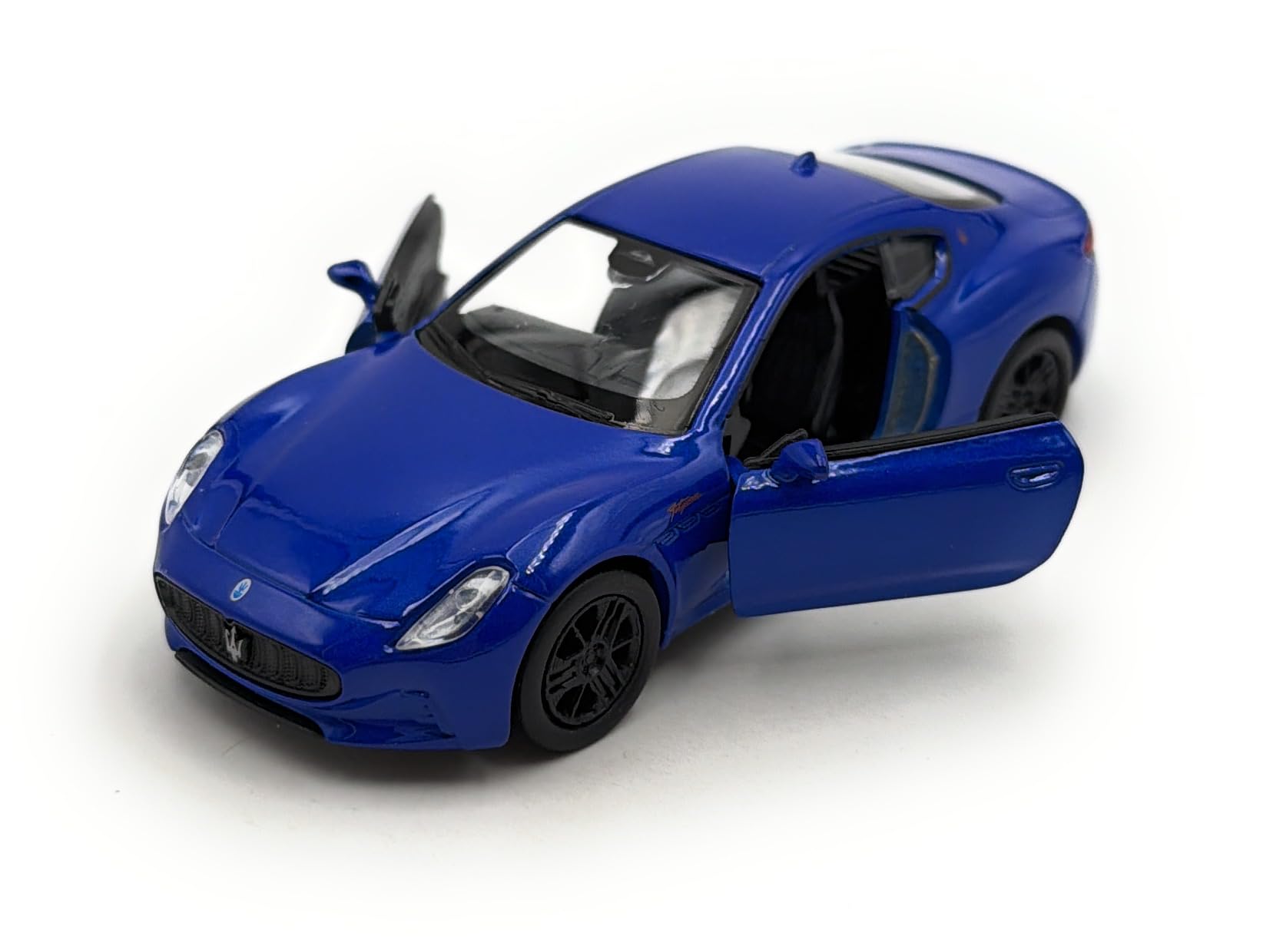 Toi-Toys Welly Model car Maserati Gran Turismo Folgoro, miniature car, scale 1:39 / length 12cm, blue