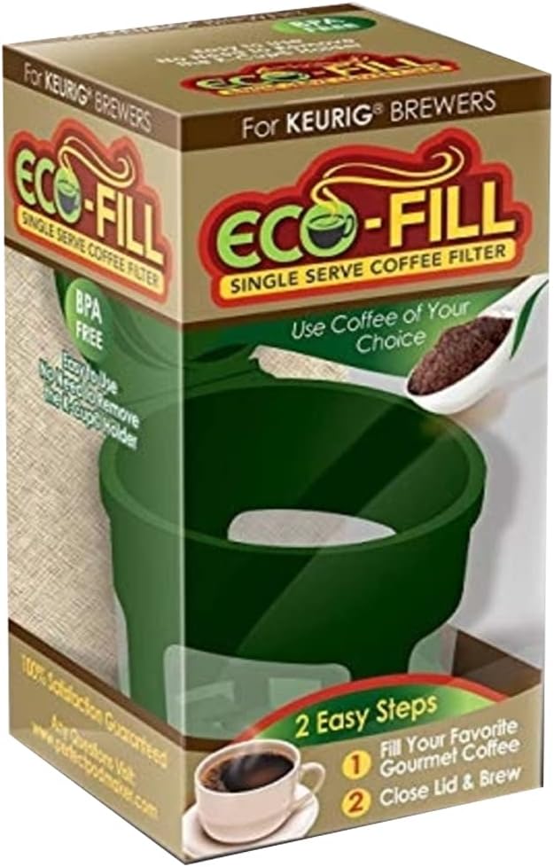 Perfect Pod Eco-Fill Refillable Capsule for K-Cup Brewers