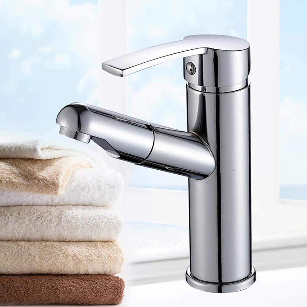 Robinet spécial lavabo résolvant les variations de température d'eau chaude et froide