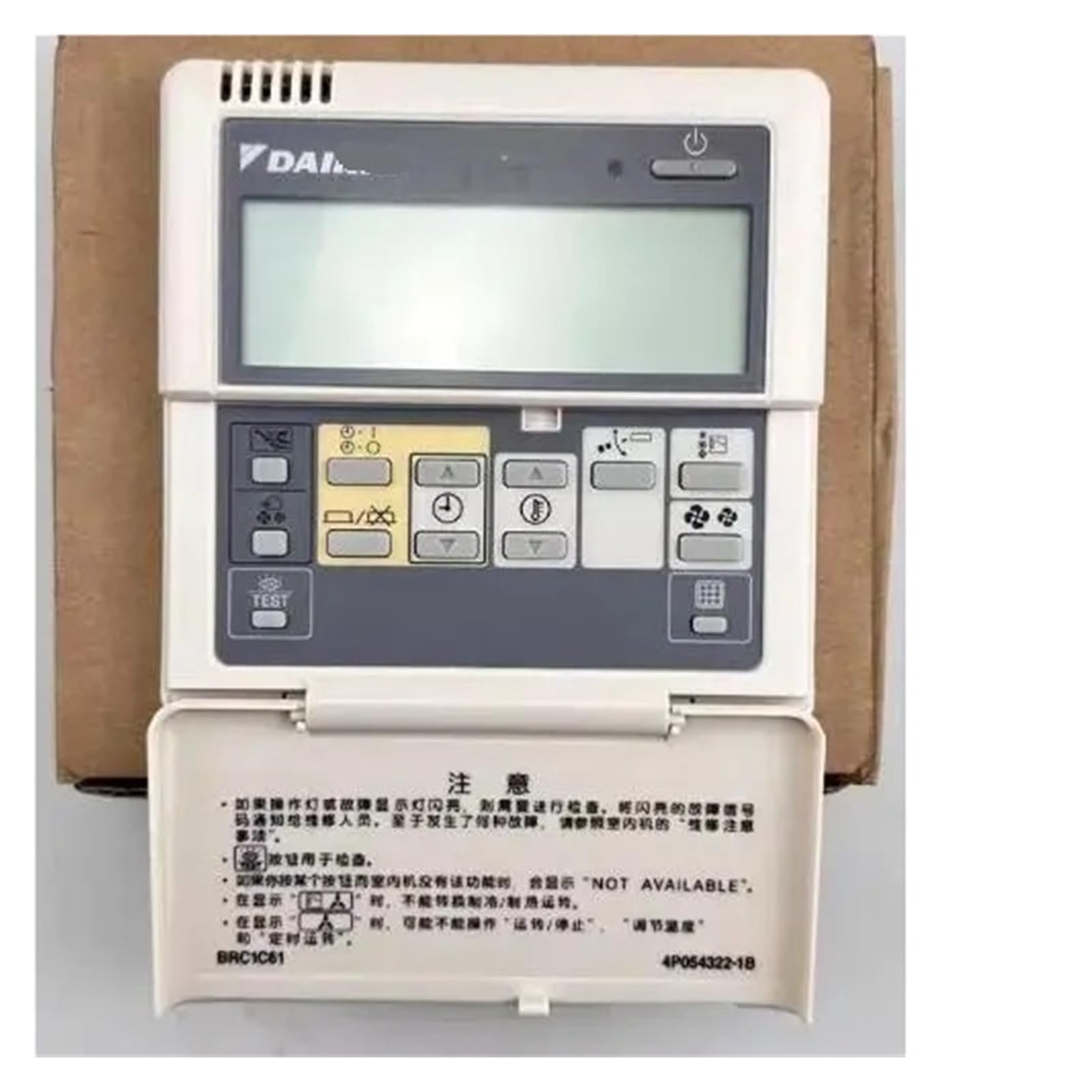 Pannello Di Controllo A Filo Del Telecomando Dell'aria Condizionata, Compatibile Con Daikin BRC1D52 BRC1C61 BRC1C611 4P054322-1B EC0025(C)