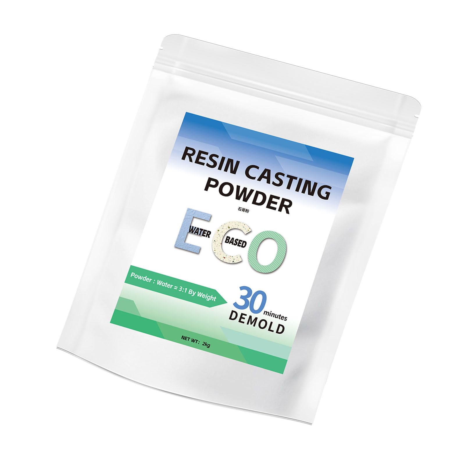 KAHDGSS 300 / 500g / 1000 / 2000g Fast Cured Plaster Casting Powder Resin Casting Resin Plaster