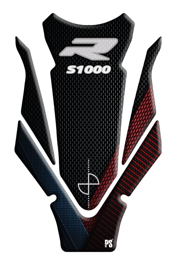 Adhésif synthétique effet 3D BMW S1000R pour balades et roadtrips
