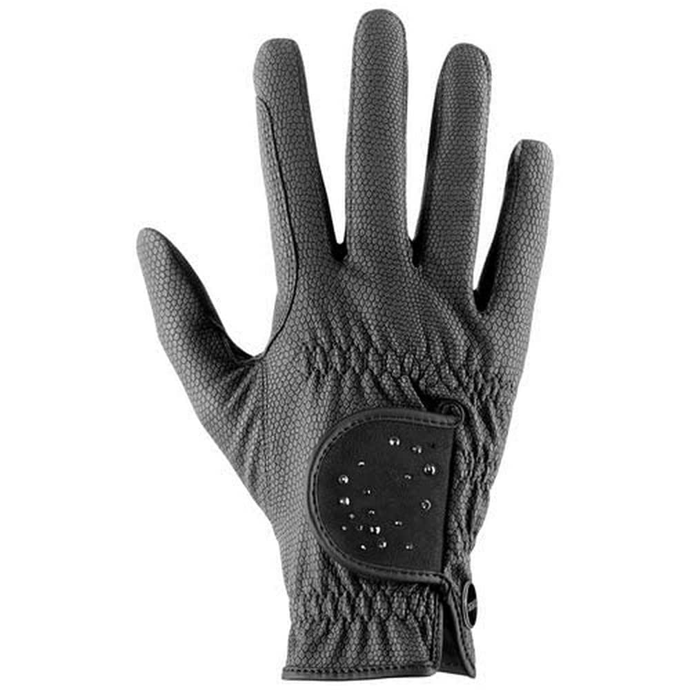 uvex sportstyle diamond - rozciągliwe rękawiczki do jazdy konnej dla kobiet i mężczyzn - wytrzymałe - uszlachetnione kryształkami Swarovski®