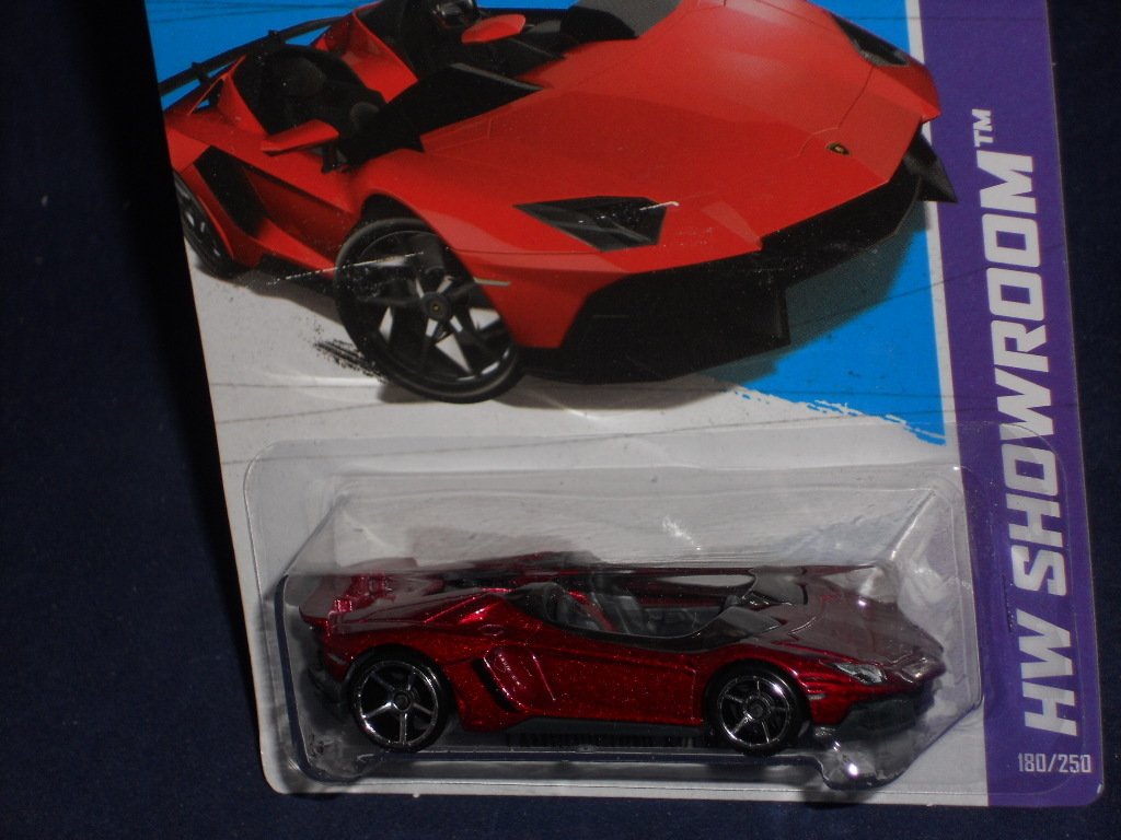 Amazon.com: Lambo Aventador J Hot Wheels 2013 HW Showroom Series