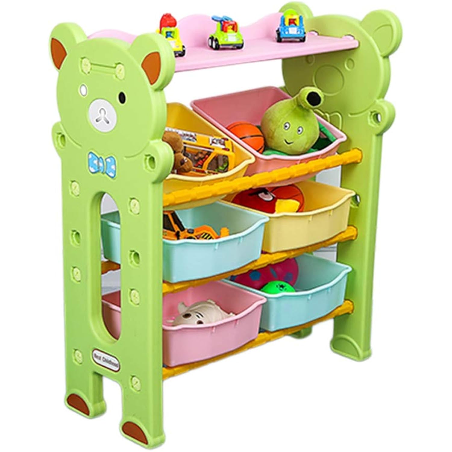 QINQIGBJ Bookshelf for Kids ，Children’s Storage Organiser