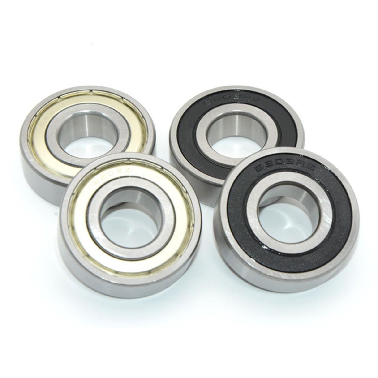 Roulements rigides à billes avec les modèles de produit 6010, 6011, 6012, 6013, 6014, 6015, 6016, 6017, 6200, 6201, 6202 6203 6204 ZZ 2RS (Size : 6211 ZZ 55x100x21)