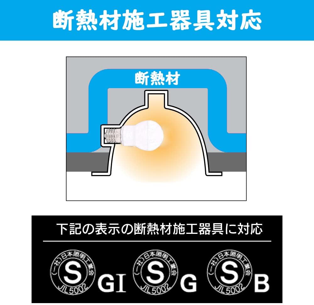 Amazon Co Jp Led Bulbs E17 Base 60 W Equivalent Daylight White 4 5 W Mini Krypton Mini Lamp Bulb Small Bulb Type Wide Light Distribution Compatible With Insulation Construction Equipment Sealed Fixtures Set Of