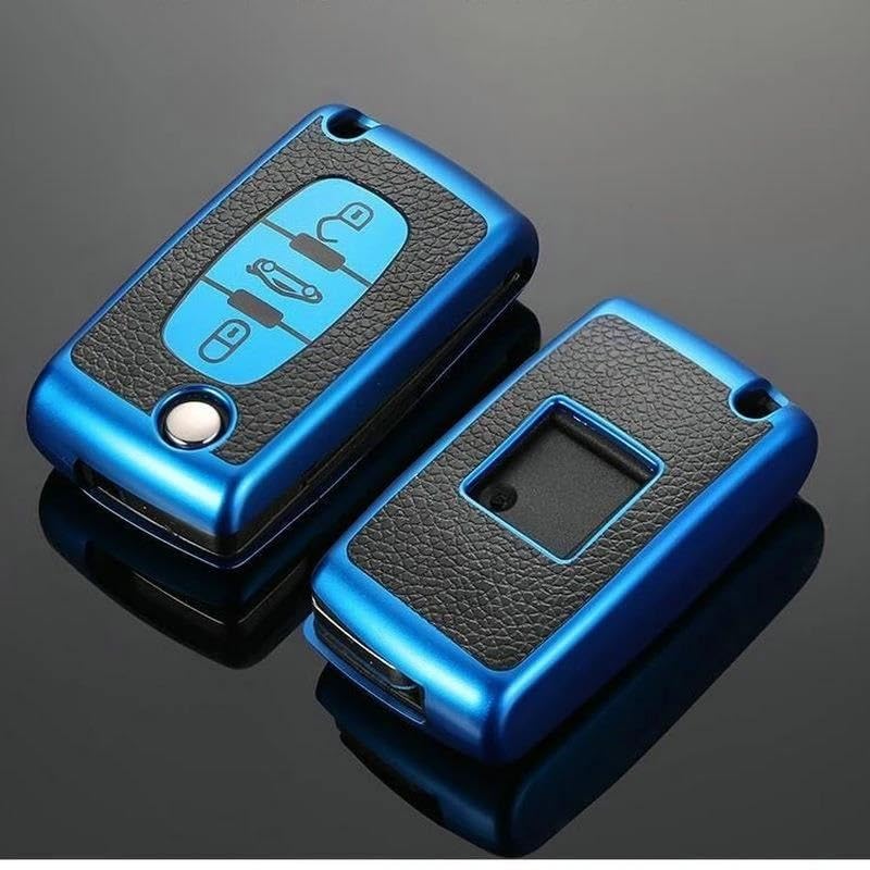 Coque de clé cassée ? Solution argent 2 boutons pour C3 C4 Berlingo - 3