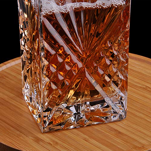 Carafe à décanter avec bouchon hermétique pour préserver le goût de vos alcools