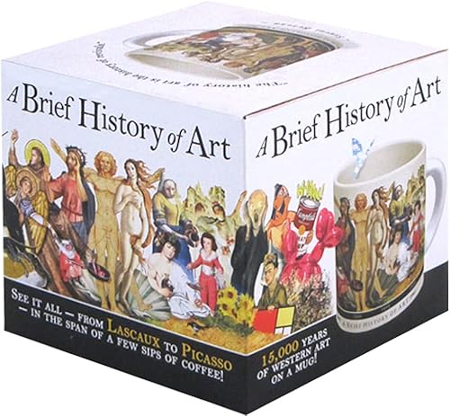 Miniatura 2 de Breve historia del arte taza de café – Las mejores obras maestras de la historia, desde Da Vinci hasta Koons – Viene en una divertida caja de regalo
