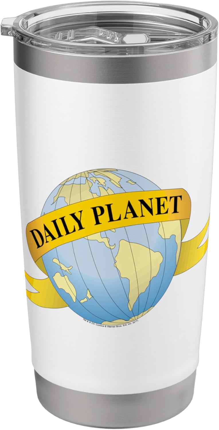 Smallville Daily Planet Logo Stainless Steel Insulated Tumbler