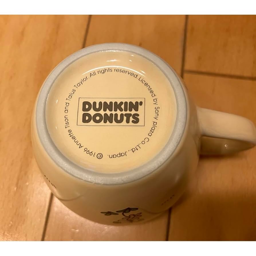 バーバパパ・DUNKIN'DONUTSダンキンドーナツ★皿セット８＋８枚 バーバパパ ダンキンドーナツ 大小皿 4枚セット DUNKIN'DONUTS