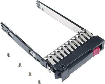 Hard Drive Tray Caddy 2.5" SSD Mount 500223-001 500223-002 HDD Caddy | Compatible for HP G5 G6 G7 DL380 DL360 DL580 BL460c ML350 ML370 ML570