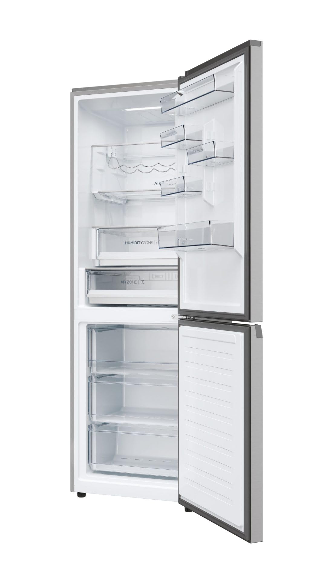 Haier HDPW5618DNPK - Frigorifico Combi Nofrost D Alto 185 Cm Ancho 59,5 Cm Inox
