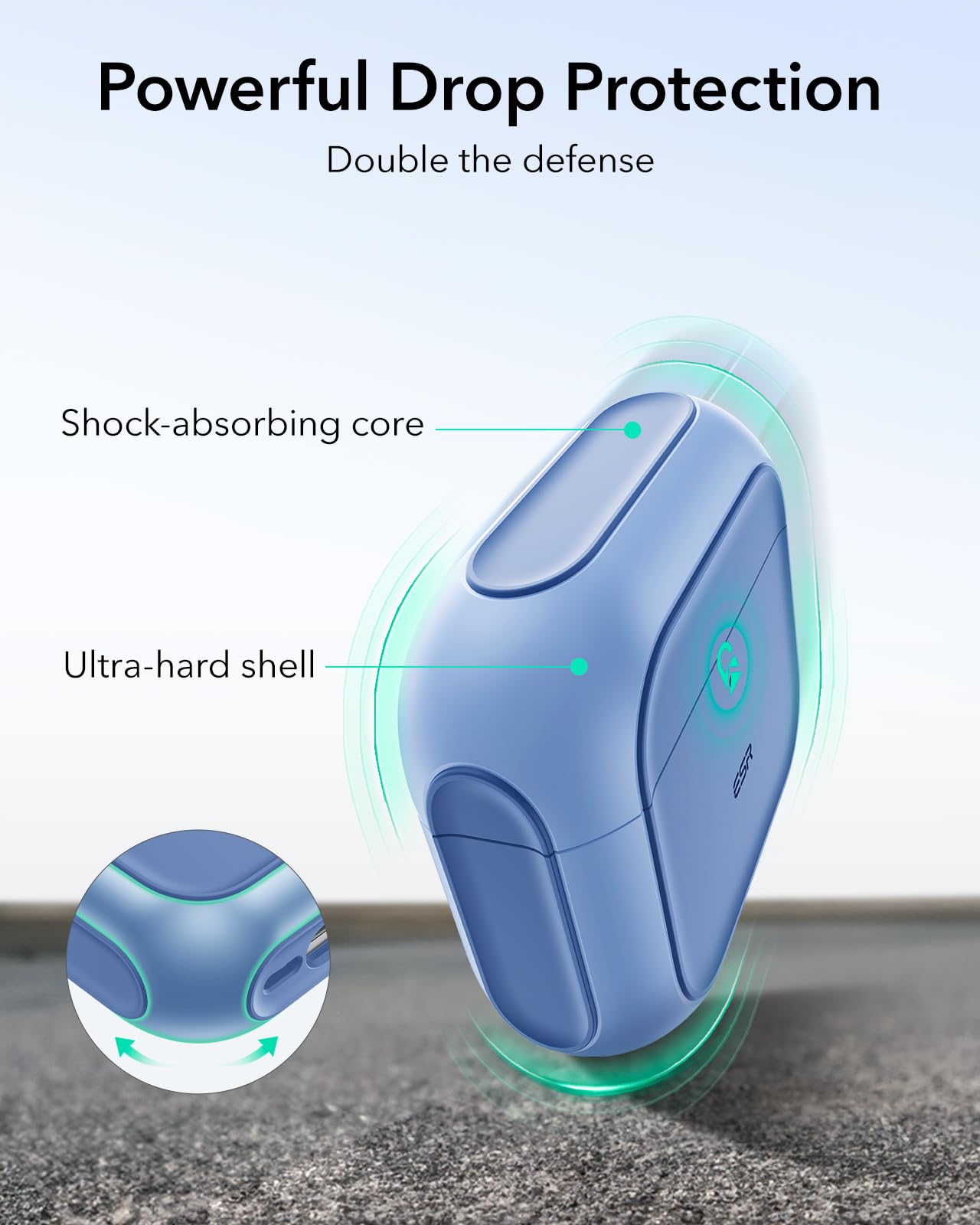 ESR for AirPods 4 Case, Compatible with AirPods 4th Generation