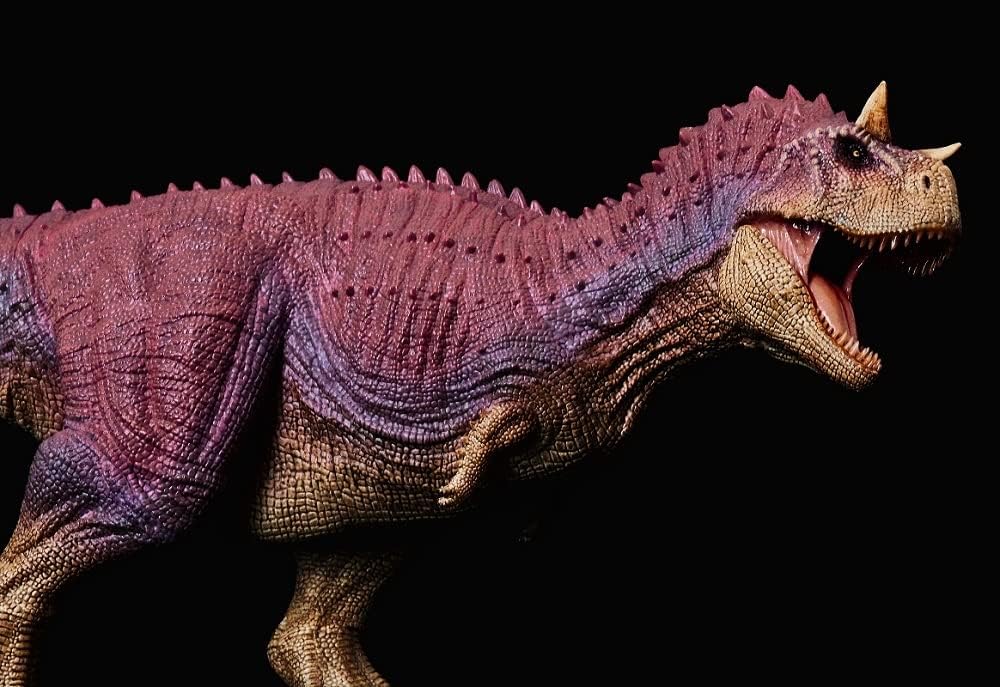 Rebor Dinosaur Carnotaurus Rex Crimson King Requiem Ekrixinatosaurus Epitaph Realistic T-Rex Dinosaur PVC Collector Animal Model Decor Gift for Ages 14 Years Old and Above (Crimson King)