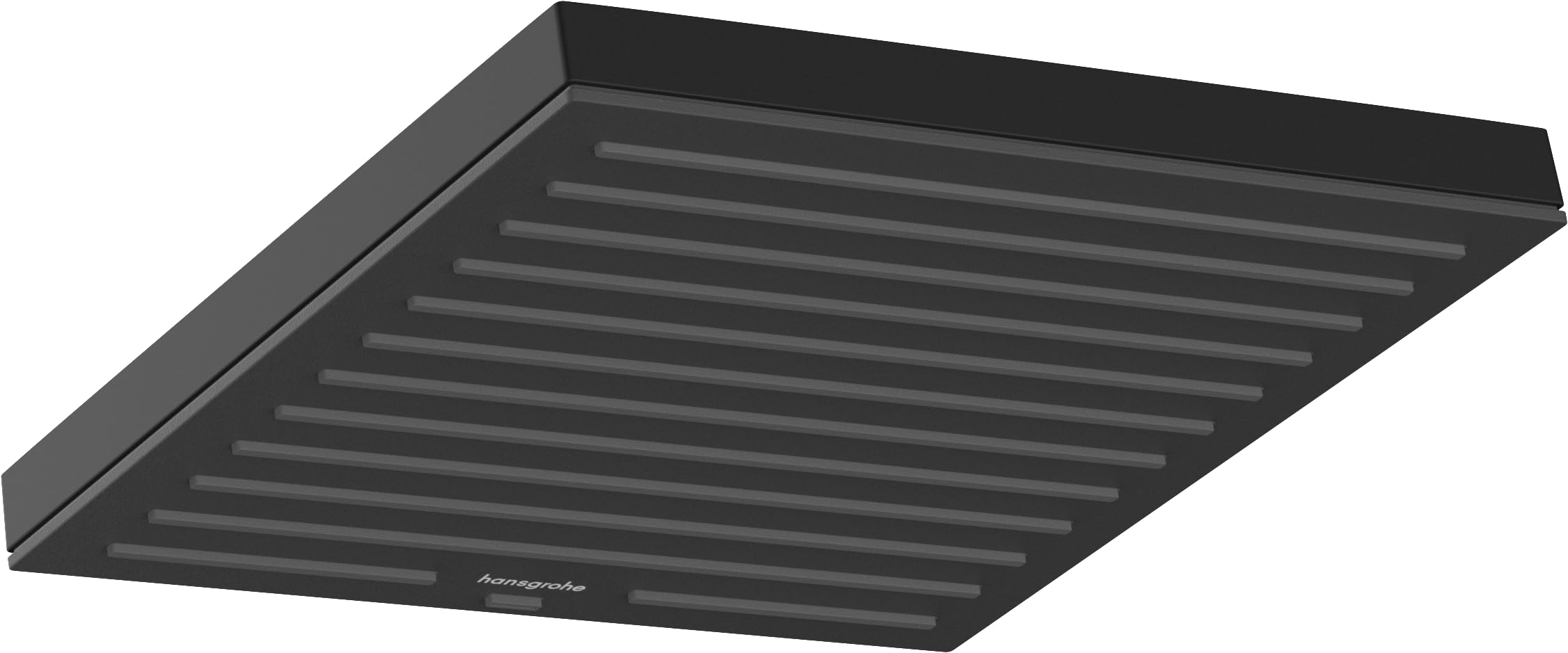 Hansgrohe Black Pulsify E Fixed Shower Head 260 1 Spray, Matt 24330670