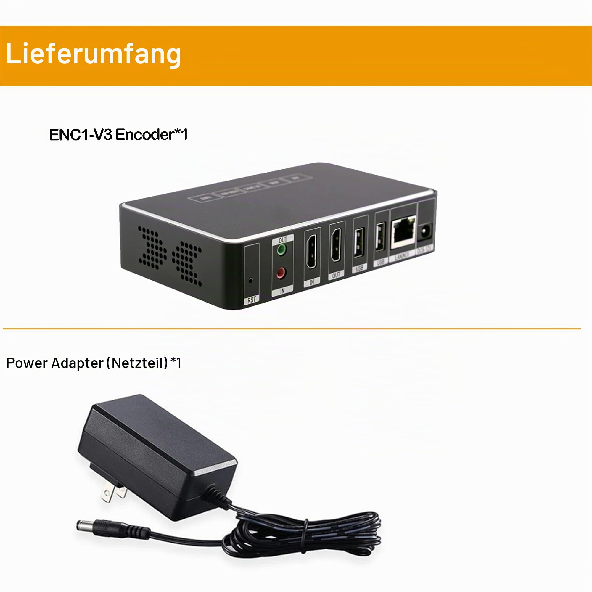 WayPonDEV Link Pi ENC1-V3 4K NDI HDMI Encoder Decoder, Support SRT/RTMP/RTSP/HTTP/ONVIF/HLS Transmission, 1080P HD Video Encoder for YouTube Facebook Twitch Live Broadcasting