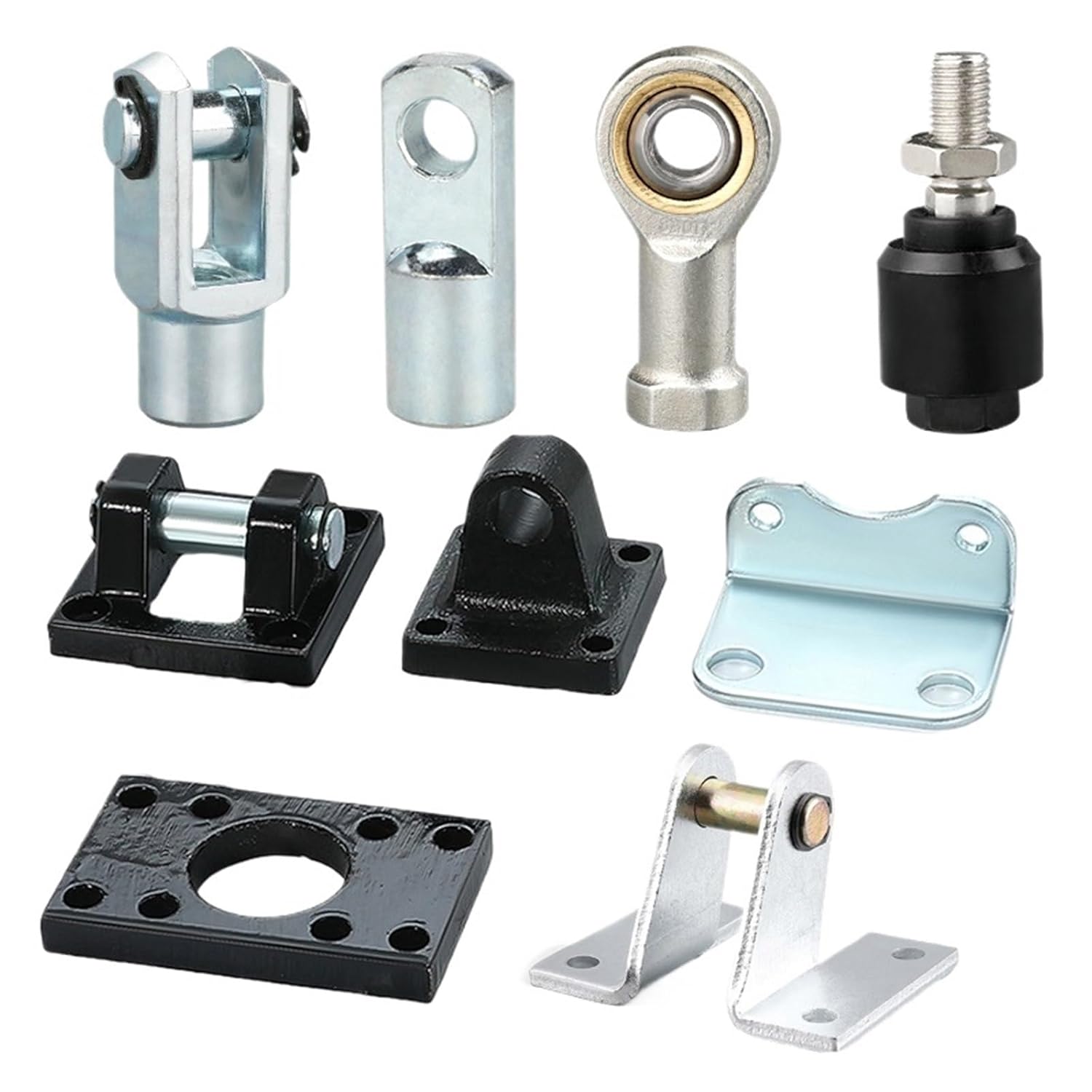 1 pcs Type LB16-20-25-32-40 Pneumatic LB Bracket MAL Standard air Cylinder mounting Stand(LB-40-1PCS)