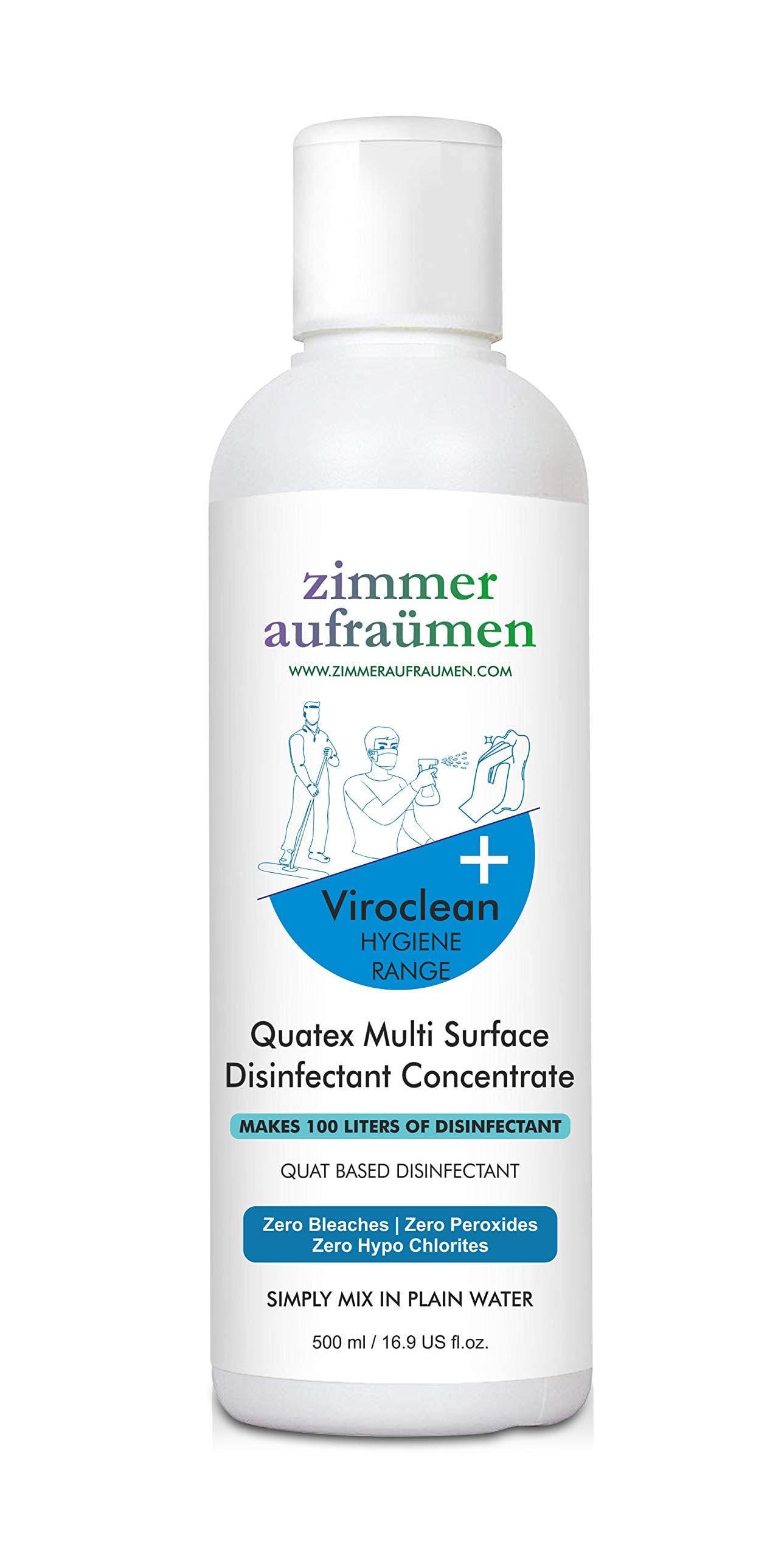Zimmer Aufraumen Multi-Surface Disinfectant Concentrate liquid- 500ML (for Floor, Car, Motorbike, Plastic, wood cleaning) (B08CZ9PRYQ) Amazon Price History, Amazon Price Tracker