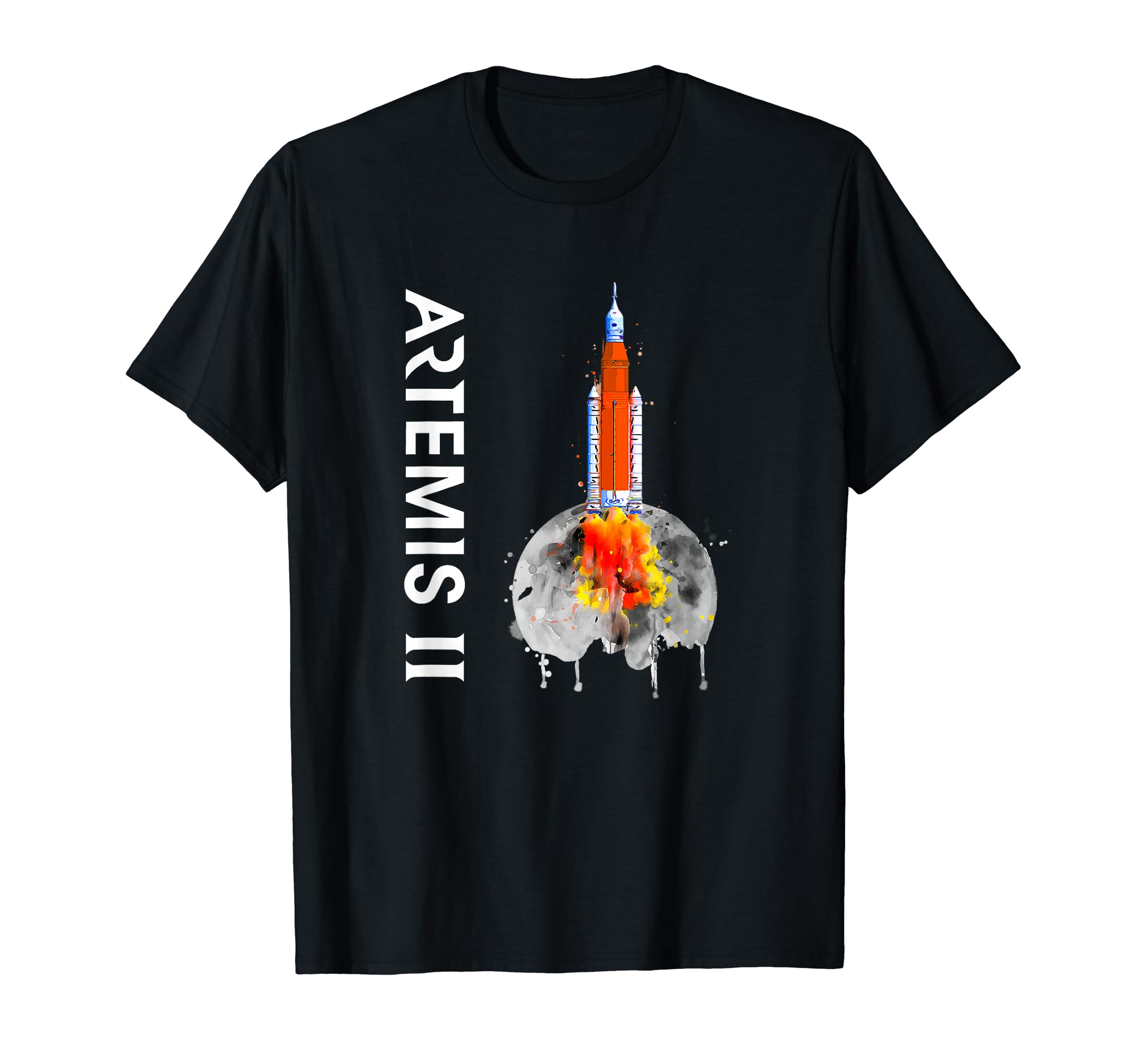 Photo 1 of [TODDLERS SIZE] Artemis 2 SLS Rocket Launch Mission To The Moon And Beyond T-Shirt