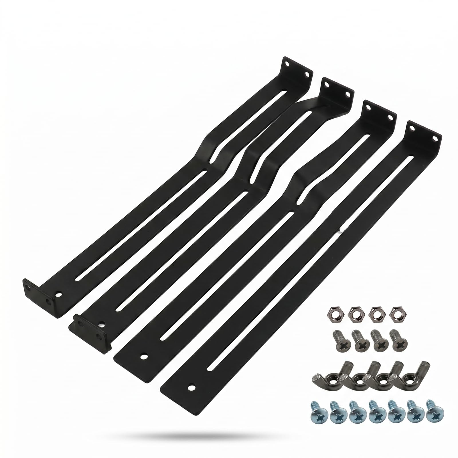 Reparación de cajones descolgados con este juego de soportes de acero ajustable