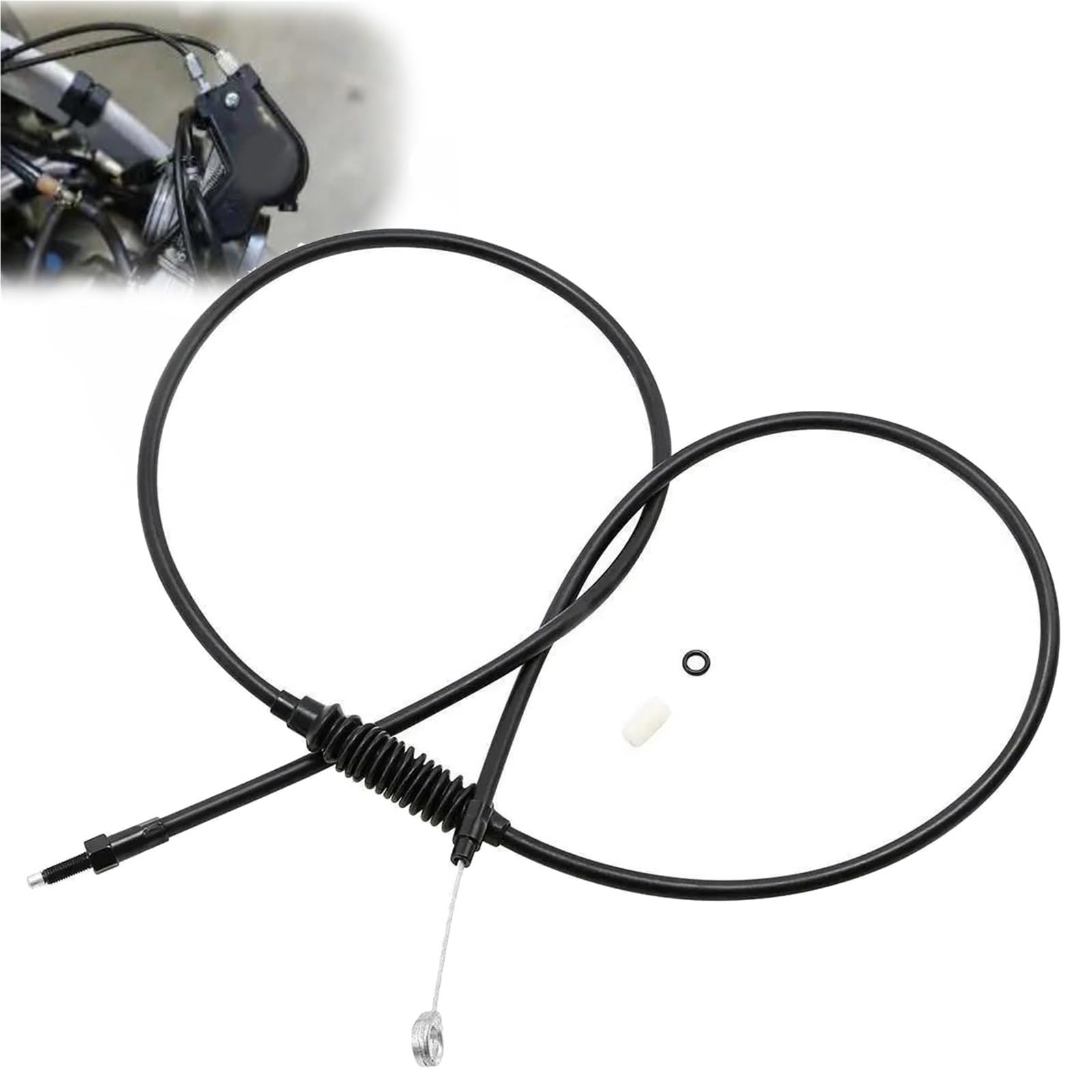 Cable De Embrague Freno 161 Cm, Motocicleta, LW para Harley Low Rider FXDL 2001 2002 2003 2004 2005