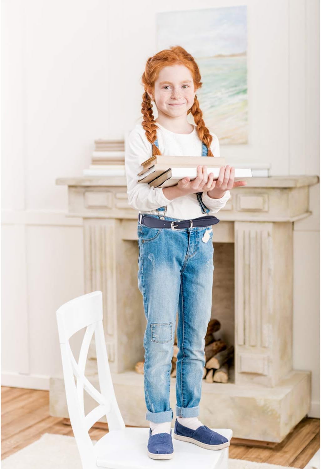 Olgaa 12 Pieces Kids Belt Adjustable Elastic Fashion Belt with Pin Buckle for Girls Kids, 12 Colors - Image 5